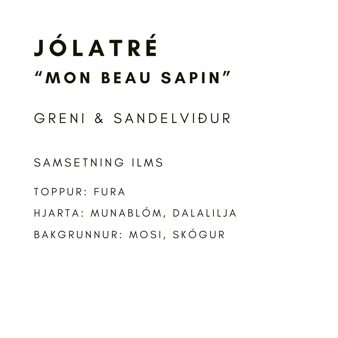 Jólatré "Mon beau sapin"