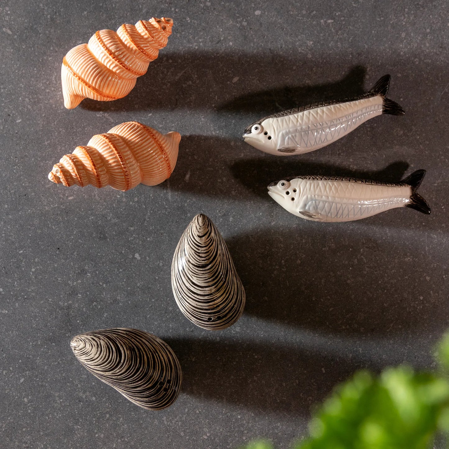 Salt & pipar staukar - Kræklingur (mussel)
