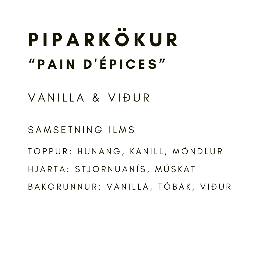 Piparkökuilmur fyrir sápugerð “Pain d'Épices”