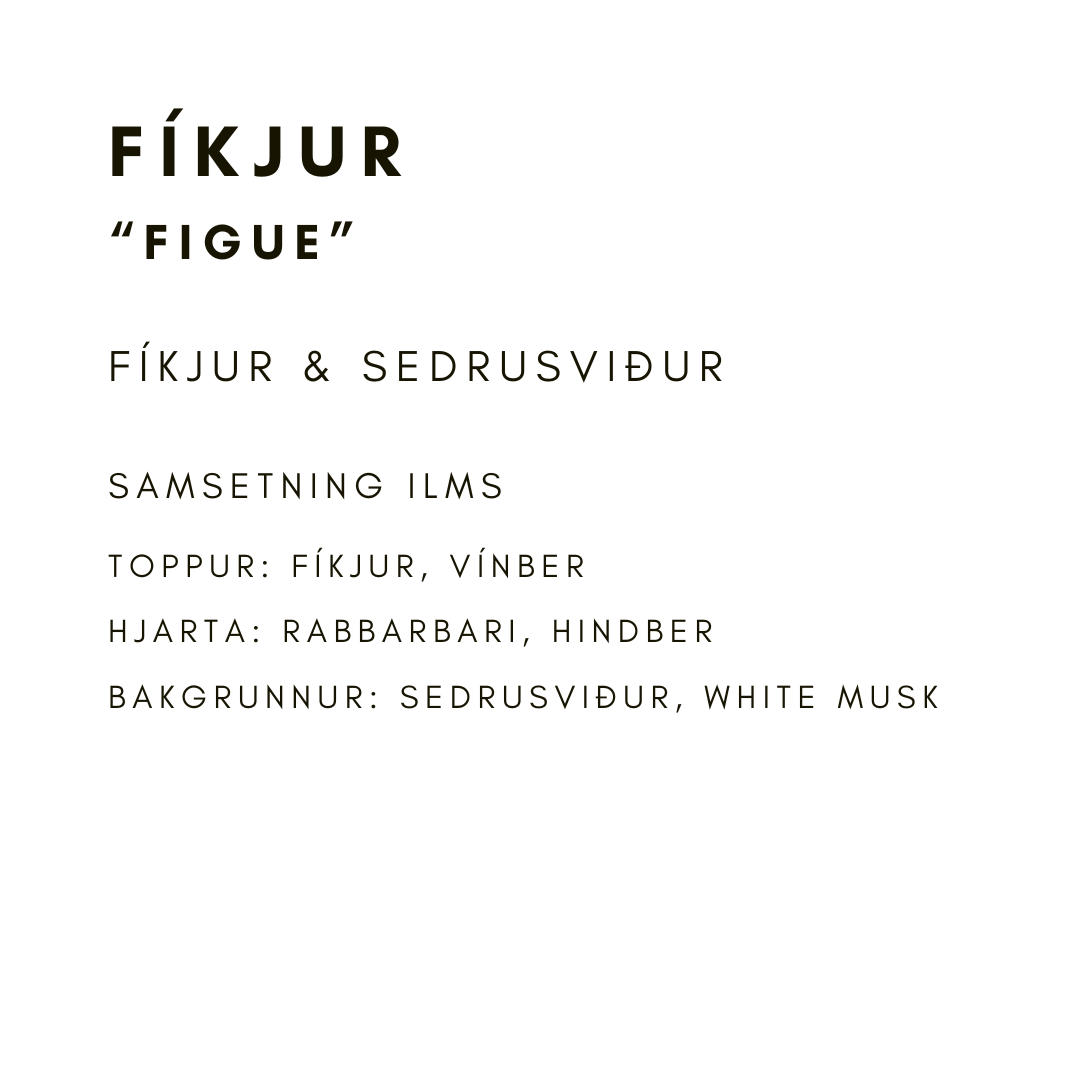 Fíkjurilmur fyrir sápugerð “Figue”