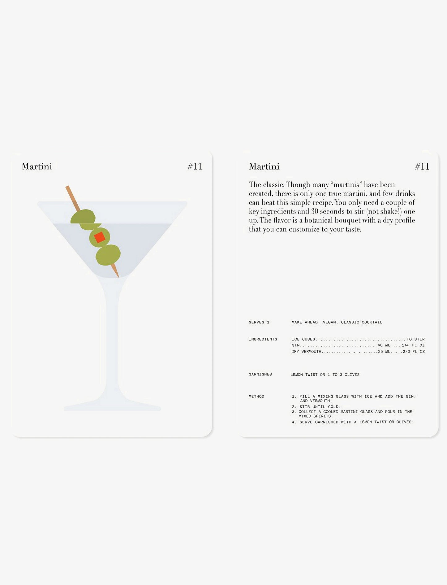 Gin kokteilauppskriftir
