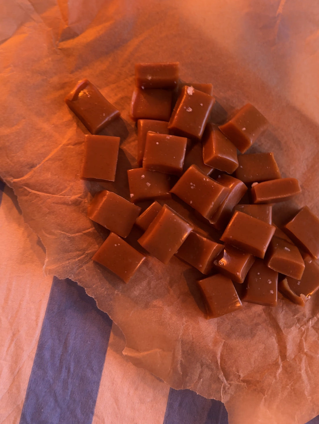 Karamellur - uppskrift