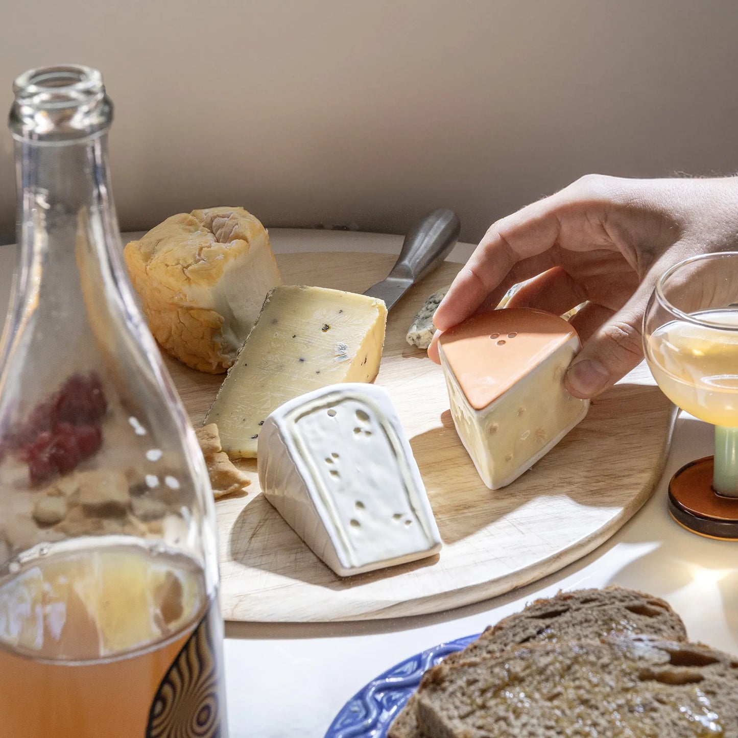 Salt & pipar staukar - Ostur (cheeses)