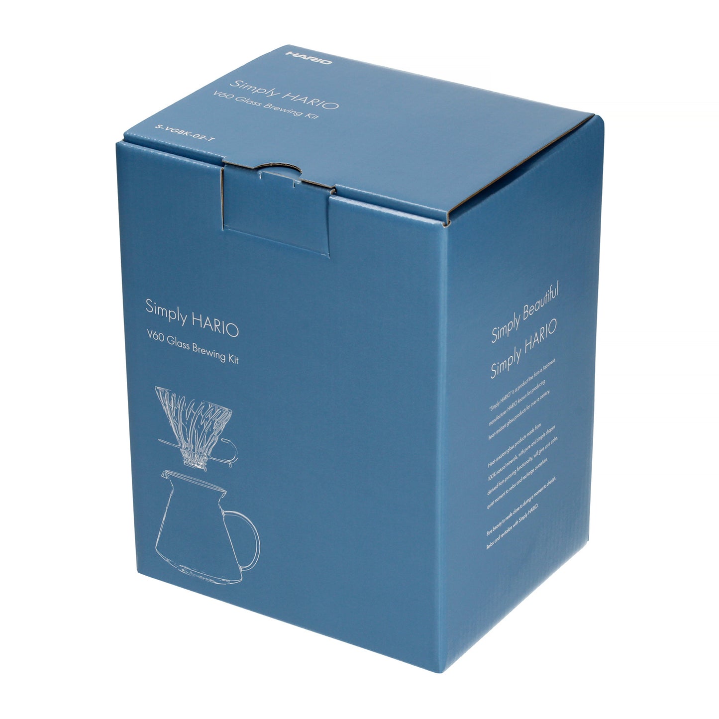 Hario V60 sett úr gleri